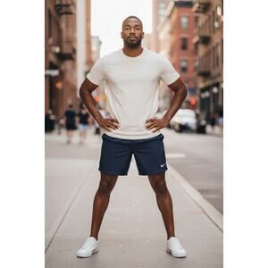 Nike Knit 9" Training Shorts Size X-Large XL Men's Standard Fit Obsidian